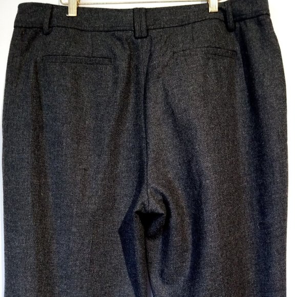 Charter Club Wool Blend Trousers Wms sz 16 Dark Gray Classic Fit Lined NWT - Picture 11 of 11